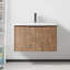 Armoire de salle de bain avec lavabo, portes à fermeture douce, conception à fixation flottante pour petite salle de bain-1300759465-1300759467