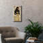  «Natural Beauty In Gold 2» par Alonzo Saunders, art mural sur toile, 12 po x 24 po