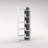 Sinquefield Modern 64.17" H x 23.82" W Geometric Bookcase-1438322159
