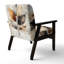 Chaise d'appoint Leaves - Fauteuil Boho-1779331170