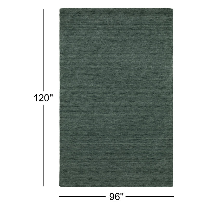 Tapis bleu sarcelle Yolandi, Rectangle 8' x 10'