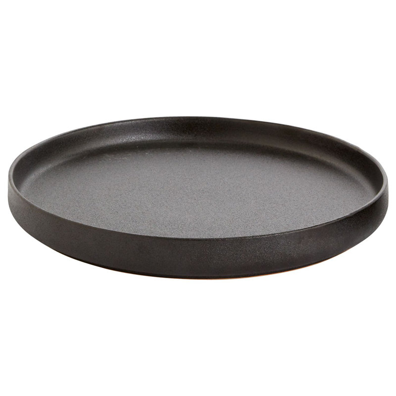 Soucoupe, H 1,5 po x l 12,75 po x P 12,75 po