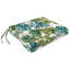 Coussin de siège d'extérieur avec attaches 19 po x 17 po (ensemble de 2)