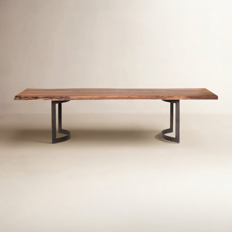 Kenmore Dining Table, 98.5" L x 40" W, Brown