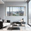 Ensemble de 3 toiles d'art sur toile, paysage urbain et paysage urbain-952079030