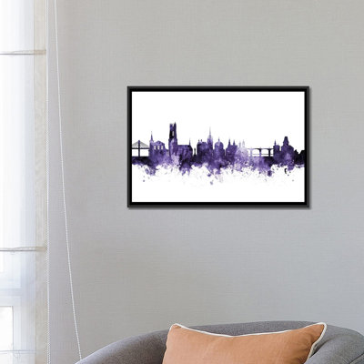 «Fribourg, Suisse Skyline» par Michael Tompsett, impression