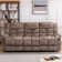 2 - Piece Modern and Overstuffed Soft Manual Reclining Living Room Set