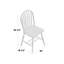 Chaise d'appoint à dossier Windsor en bois massif Tolman-352745931