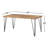 Lasher Rectangular Manufactured Wood Dining Table