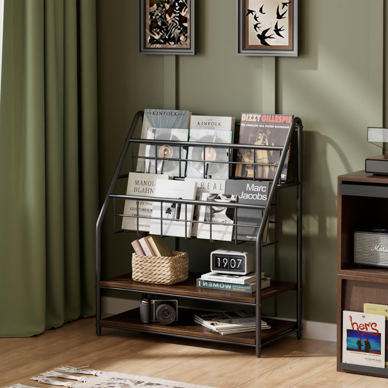 Porte-revues sur pied, Gris