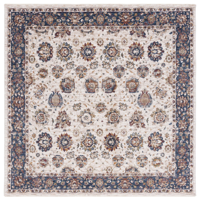 Deriel 700 Performance Southwestern Rug, Square 6'7"