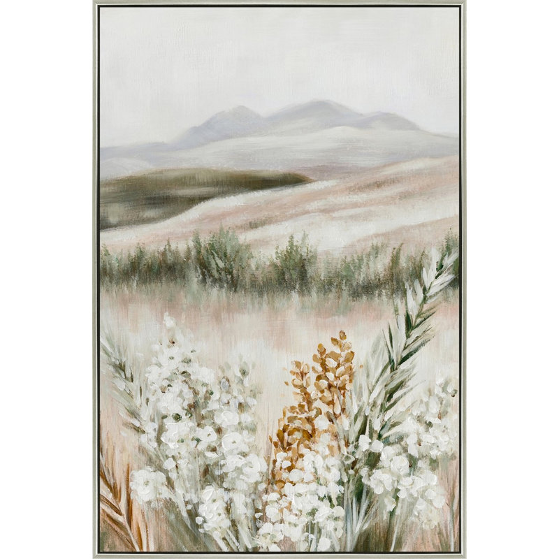 Prairie Bloom I Canvas Wall Art