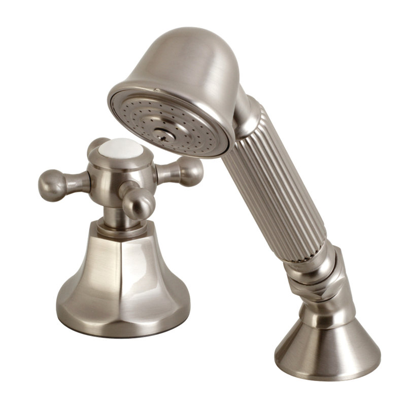 Pomme de douche portative, Nickel brossé
