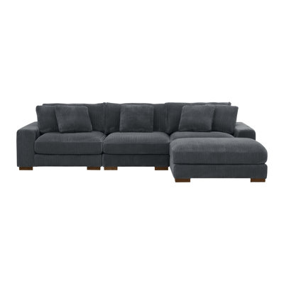 Beachcastle Modular Corduroy Sectional
