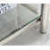 Allysah Glass Top End Table