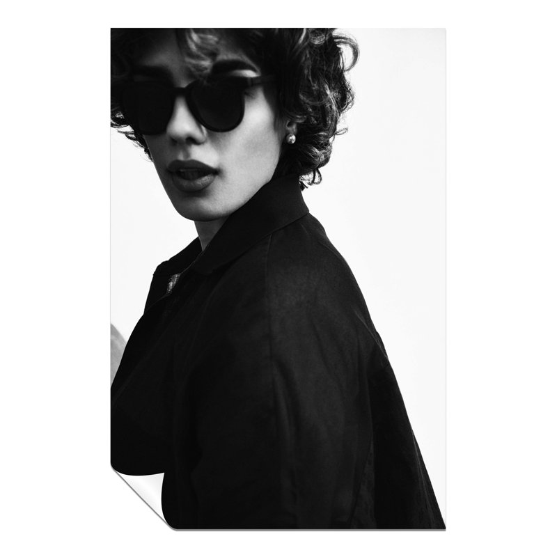 Woman In Fashion Sunglasses Artistic - No Frame Print, 31cm H x 20cm W