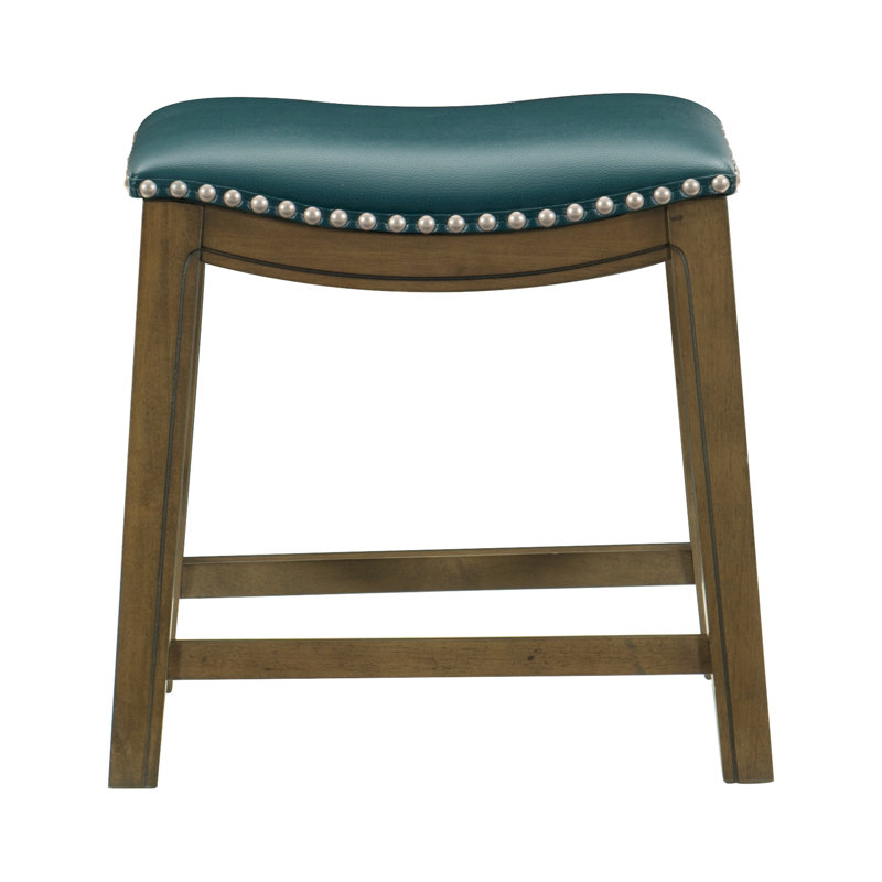 Tabouret Zackery, Vert, Petit tabouret (siège d'une hauteur de 19,5 po)
