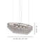Giogali Suspension Ov1 Crystal Smoky Matt Bronze 1 E26 Ul-840714433-840714432