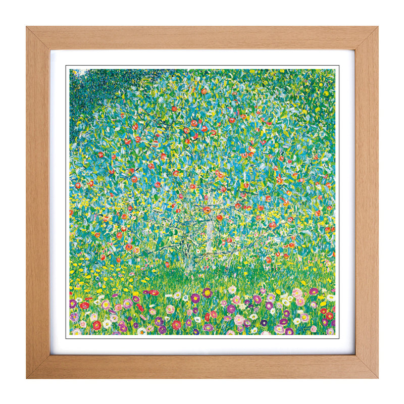 Gustav Klimt - Single Picture Frame Painting, Oak