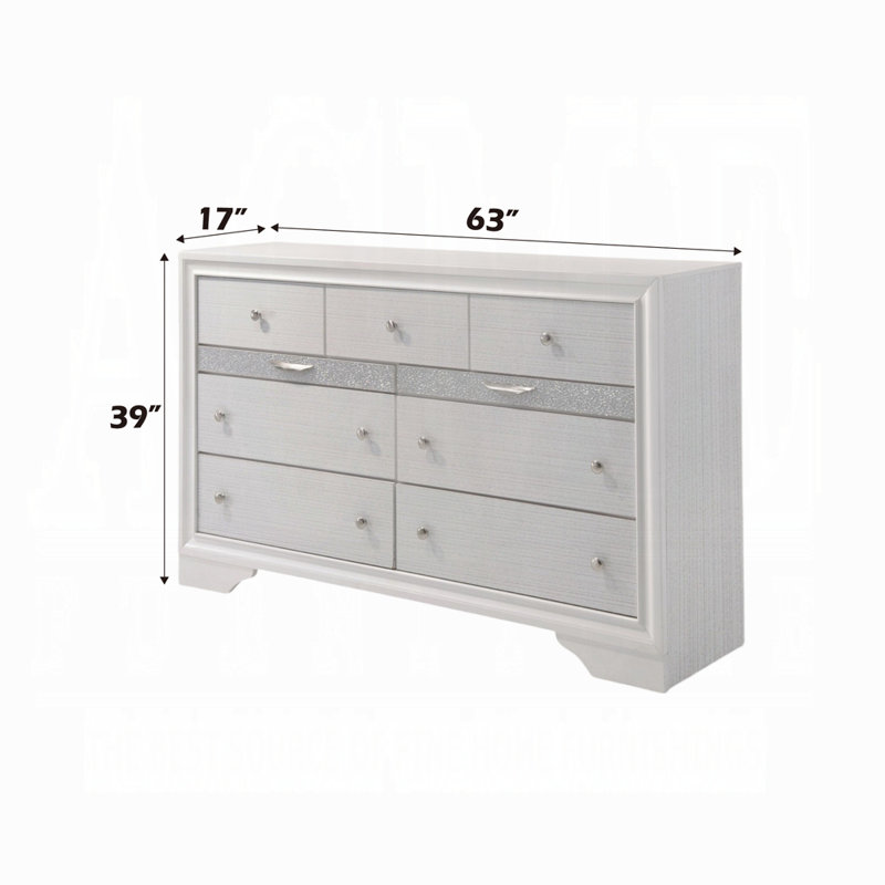 Commode Naima, Blanc