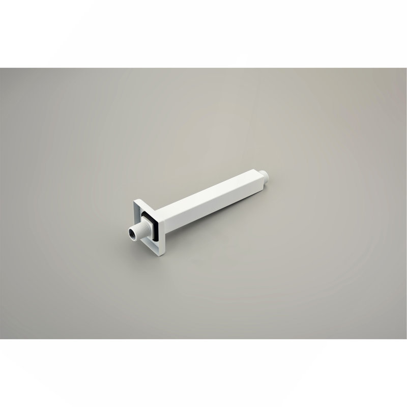 High-Pressure Water-Saving Rainfall Shower Head, White