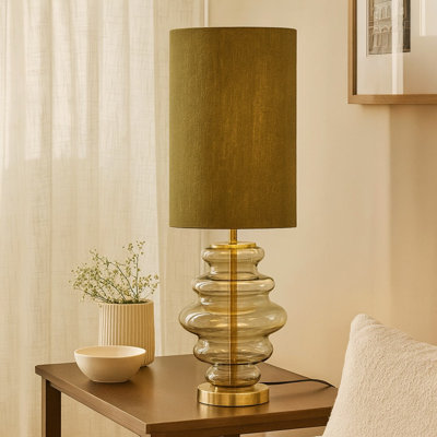 Glass Desk Lamp