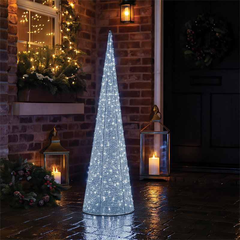 LED Indoor / Outdoor Lantern, 120cm H x 27cm W x 27cm D
