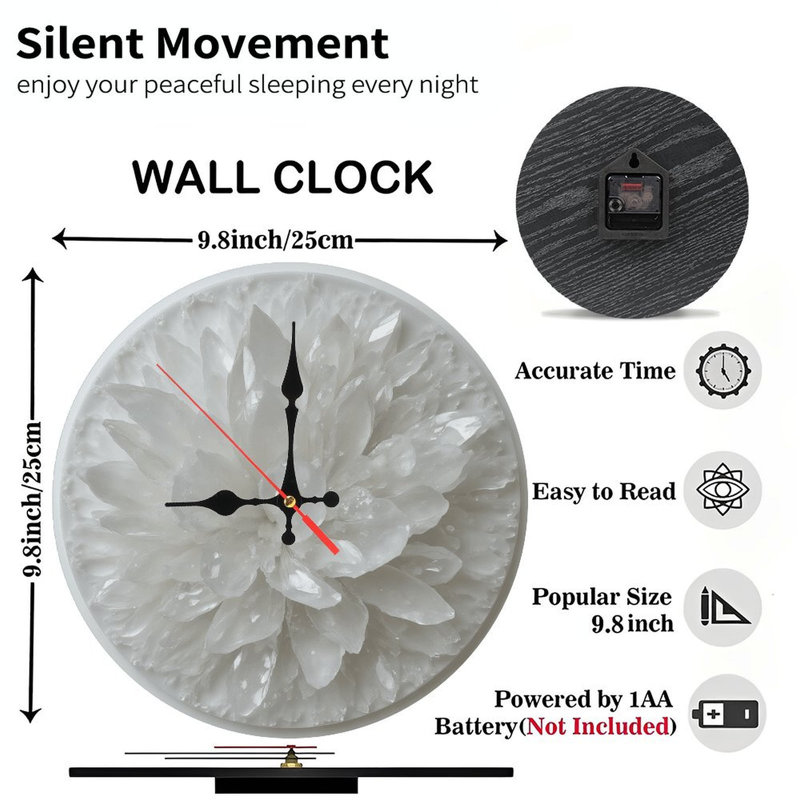 Art floral quartz
