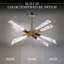 Solitude 8 Light Crystal LED Semi-Flush Mount-1262892825