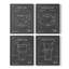 «Gamer at Play I», reproduction encadrée - ensemble de 4-219897476-219897479