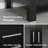  24" Single Bathroom Vanity Set with Ceramic Vessel Sink, Manufactured Wood Top-1811330158-1811330159