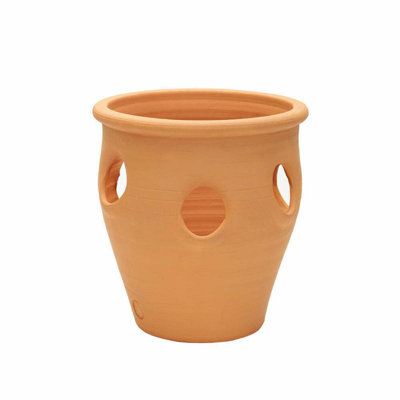 Bak Handmade Terracotta 36cm Herb Pot Planter
