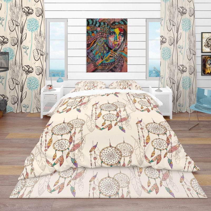 Ensemble de housse de couette sud-ouest, Housse de couette très grand + 2 taies décoratives
