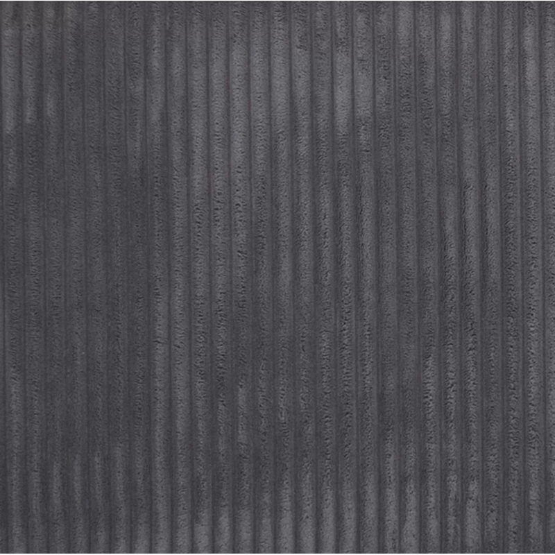 Ensemble modulaire 3 pièces, Velours côtelé gris foncé