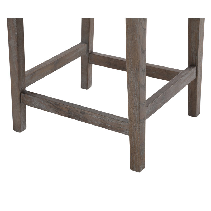 Dazhon 27'' Counter Stool, Brown/Beige