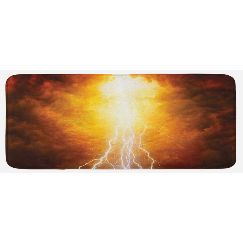 Tapis de cuisine paysage