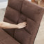 Canapé-lit triple rabattable, canapé-lit réglable avec coussin, 5 positions inclinables, canapé-lit convertible