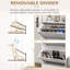 16 Pair Flip Down Shoe Storage