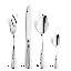 24 piece 18/10 stainless steel cutlery set for 6 people