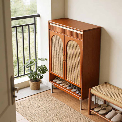 Exquisite small shoe cabinet in Italian style