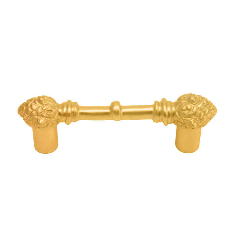 Bienvenue 6 inches c.c. pull in Gilded Mercury, 3", Gold