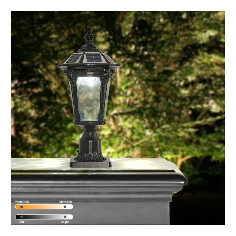 Ensemble de 1 lumières solaires rétro à DEL à intensité variable