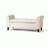 Claxton 50 Inch Contemporary Button Tufted Upholstered Storage Bench with Flip Top, Rolled Arms, Soft Close Hinges-728500726-766896840