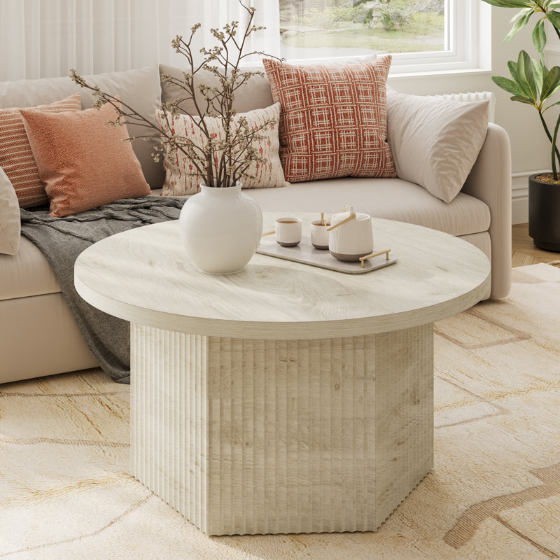 Table basse Torron, Blanc