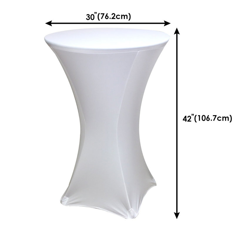 Ebonye Tablecloth, White