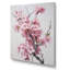 Fleur de pommier élégance monochromatique sur toile-376018386-376018393