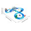 Ensemble de piste de jeu pliable pour enfants DIY Adventure