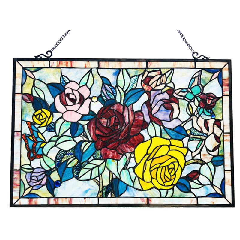 Erin Plants & Flowers Window Panel