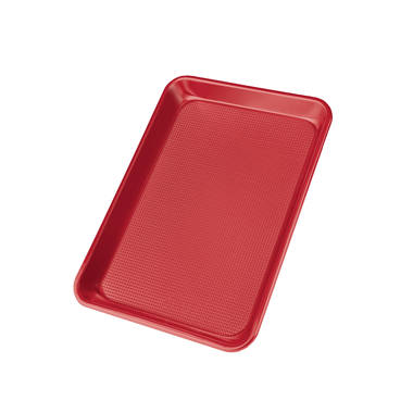 Gold-Coated Aluminum Cookie Sheet with Silicone Handle » NUCU® Cookware &  Bakeware