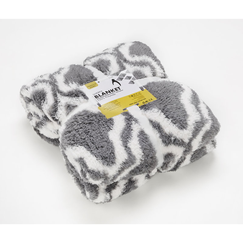 Plain Weave / Muslin Throw Blanket, Charcoal